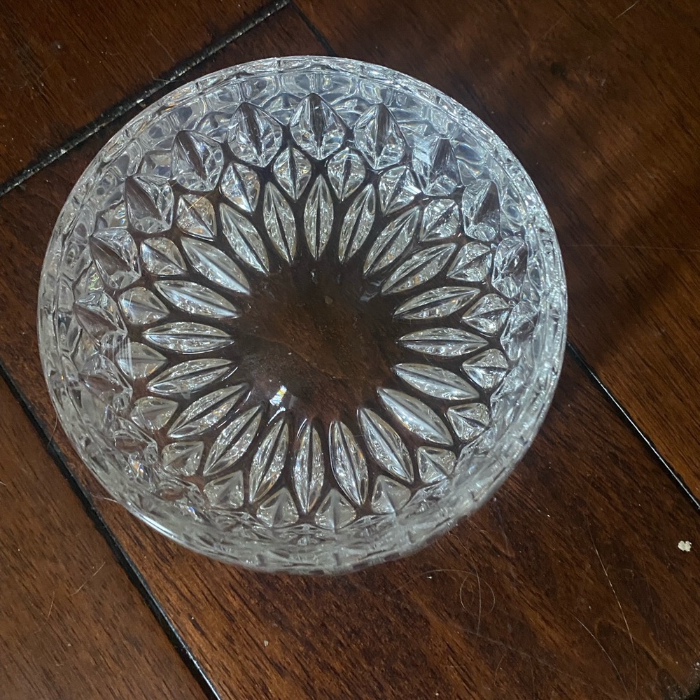 GORHAM crystal bowl 4” dia